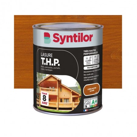Lasure SYNTILOR tHP 8 ans chêne moyen satiné 1 L -  - meilleure qualité