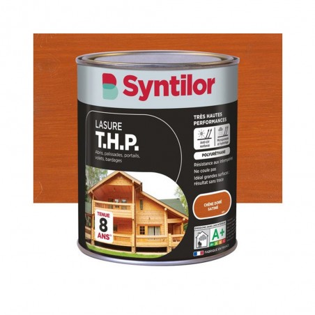 Lasure SYNTILOR tHP 8 ans chêne doré satiné 1 L -  - meilleure qualité