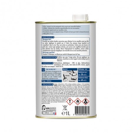 Décapant cire avant renovation parquets cires Starwax 1 L -  - meilleure qualité