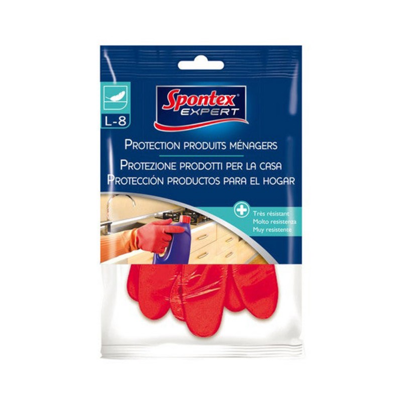Gants produits ménagers Spontex expert