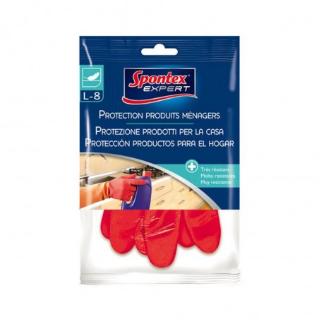 Gants produits ménagers Spontex expert