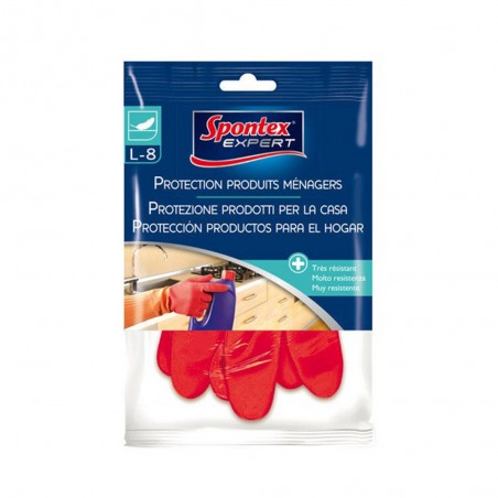 Gants de protection produits ménagers Spontex expert