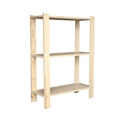 Etagère pin 3 tablettesL.65 X p.25 X H.90 cm