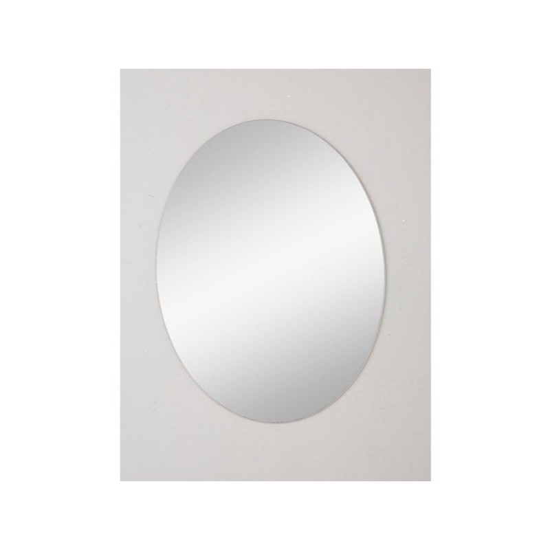 Miroir bords polis ovale 40x60 cm -  - meilleure qualité