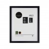 Cadre photo milo 24x30 cm bois noir - meilleure qualité