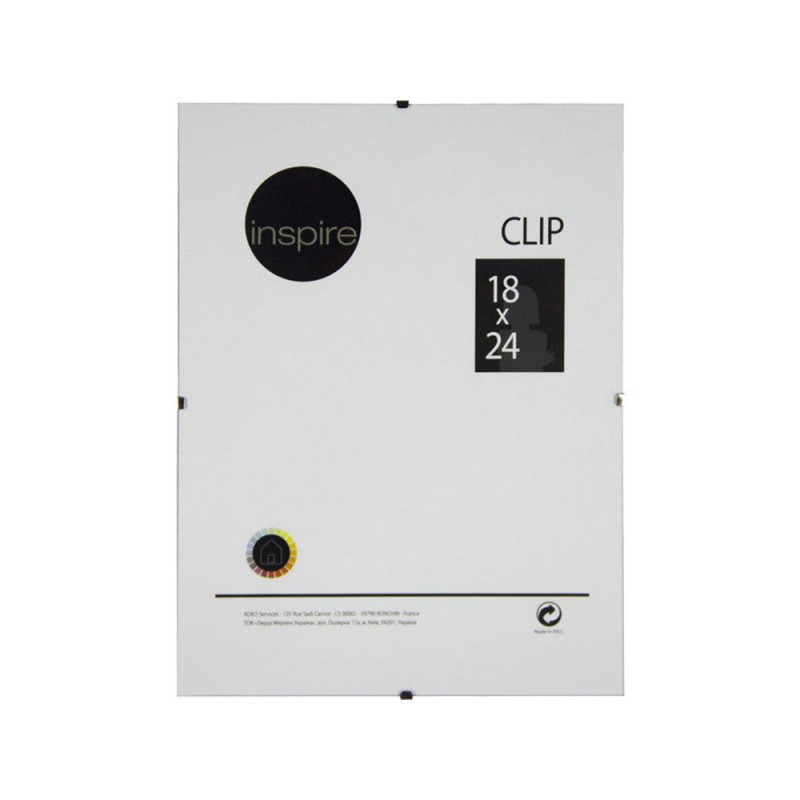 Cadre photo clip 18x24 cm - meilleure qualité