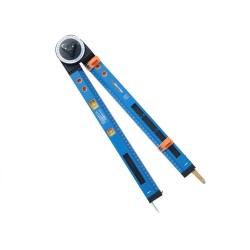 Niveau 2 fioles multifonction et crayonL 52 cm