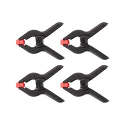 Lot de 4 pinces àressort 50 mm