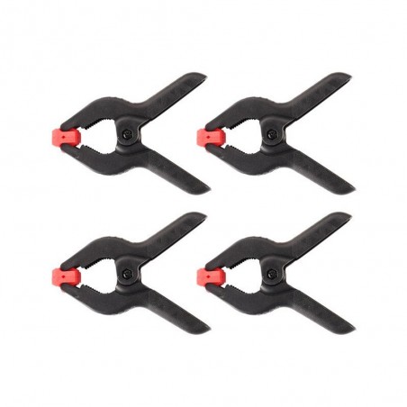 Lot de 4 pinces àressort 50 mm