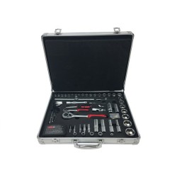 Lot de cliquets et douilles universel 91 Pièces