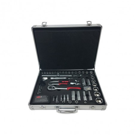 Lot de cliquets et douilles universel 91 Pièces