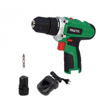 Perceuse sans fil pRACTYL 12 V 2.0 ah