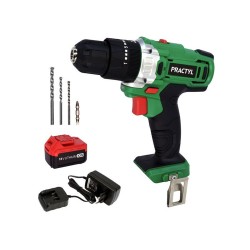 Perceuse sans fil PRACTYL 18 V 2 ah