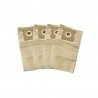 Lot de 4 sacs filtre papier pRACTYL