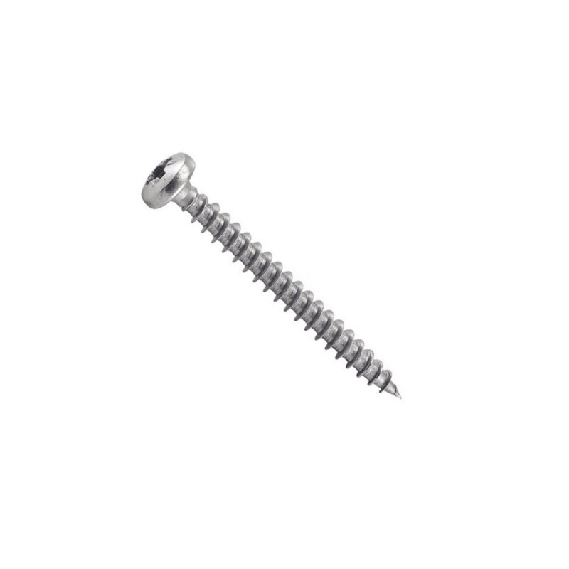 Lot de 20 vis acier tête Fraisée pozidriv diam.5 mm X L.30 mm