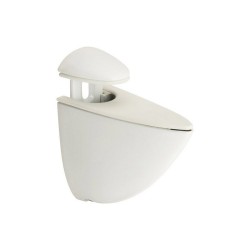 Lot de 2 clips pour table en bois 3-22MM blanc