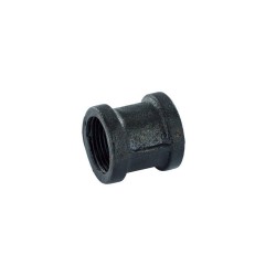 Raccord d25 mm rond noir