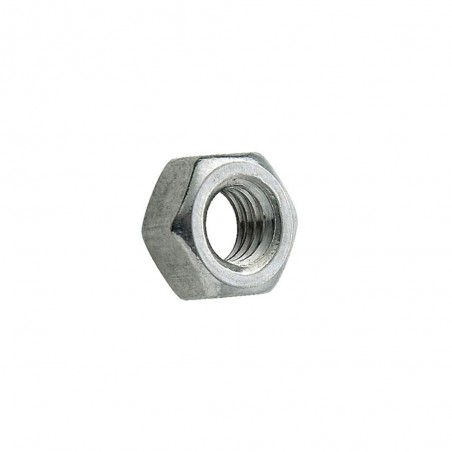 Lot de 4 écrous 6 pans acier diam.12 mm