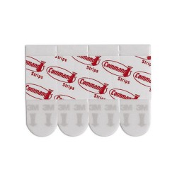 Lot de 12 pastilles adhésives pour postersblanc