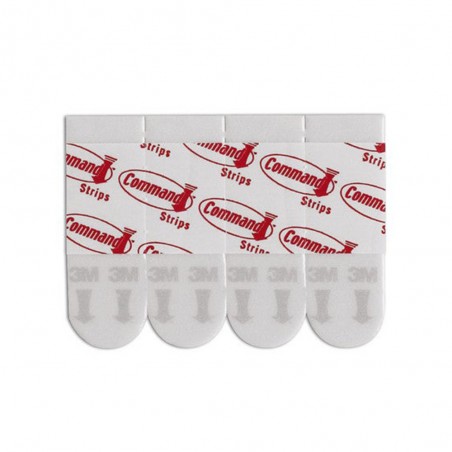 Lot de 12 pastilles adhésives pour postersblanc