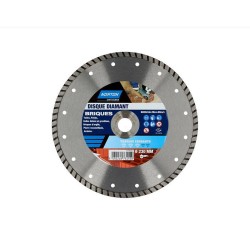 Disque diamant courant segmenté pour brique diam. 230 mm
