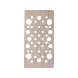 Lot de 10 patins abrasifs93x185 mm grains 180