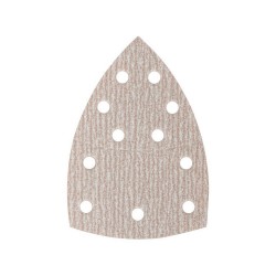 Lot de 10 patins abrasifs102X152 mm Grains 180