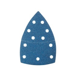 Lot de 5 patins abrasifs 102 x 152 mm grains 40