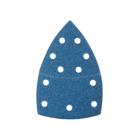 Lot de 5 patins abrasifs 102 x 152 mm grains 40