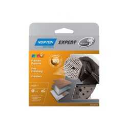 Lot de 5 disques abrasifs125 mm Grains 180 multi air