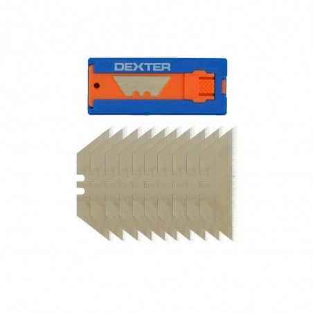 Lot de 10 lames de cutter trapèze