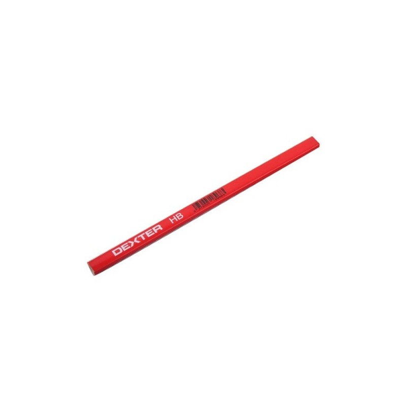 Crayon de menusier en bois FSC rouge