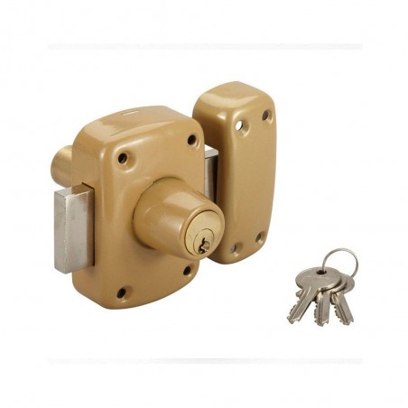 Verrou double cylindre 40 mm diam. 21 5 Goupilles