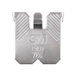 Lot de 2 crochets àenfoncer 3M L.4 x l.23 mm