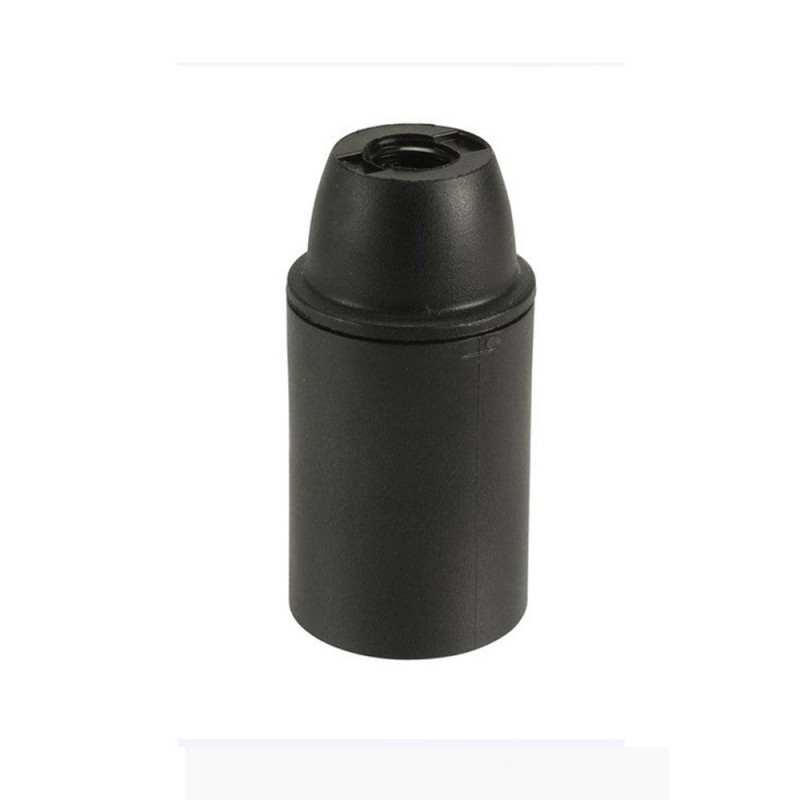 Douille électrique e14 à Vis thermoplastique noir