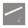 Réglette LED intégrée Vilni L.40 cm 6 W blanc neutre