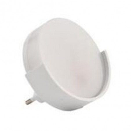 Veilleuse led sur prise àdétection crépusculaire blanc neutre