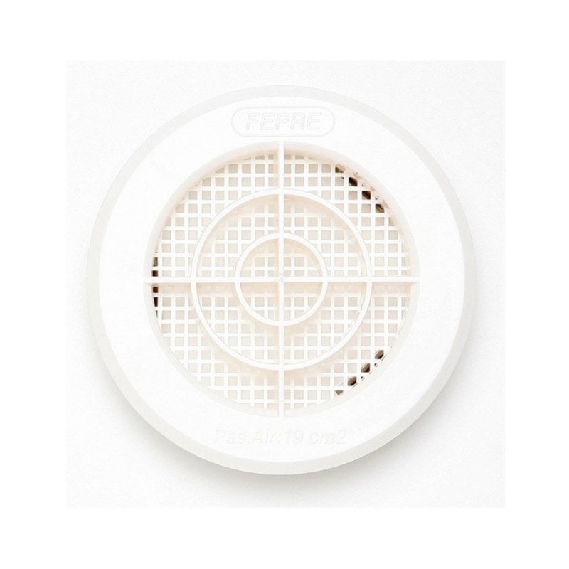 Grille d'aération abs naturel diam.10 cm -  - meilleure qualité