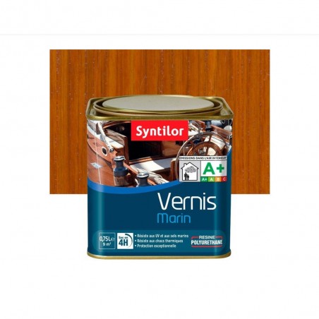 Vernis marin bois SYNTILOR ambre satiné 0.75 L -  - meilleure qualité