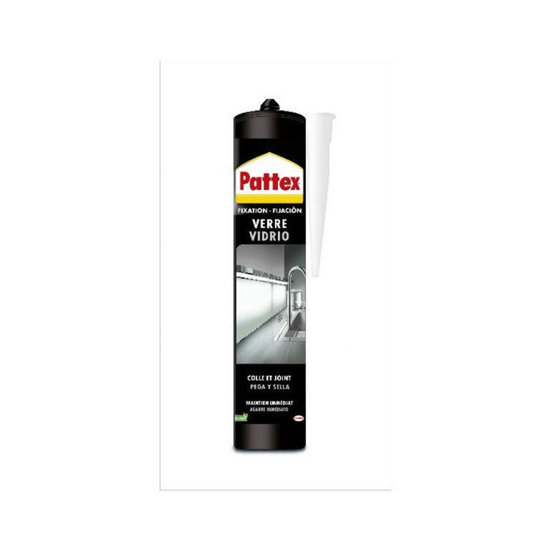Colle mastic Fixation Verre pattex