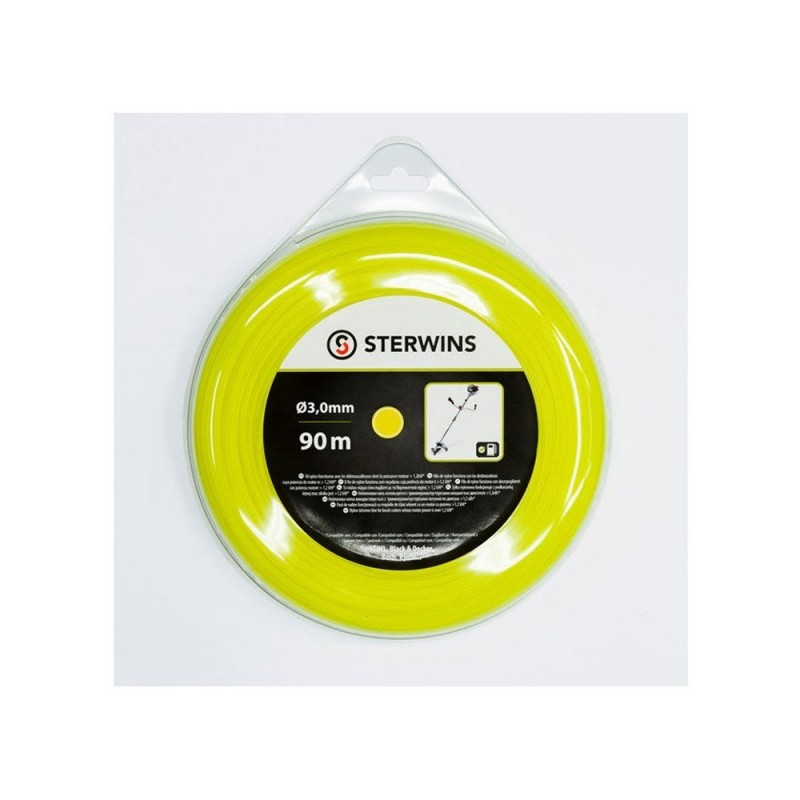 Fil nylonrond diam. 3 mm L.90 m