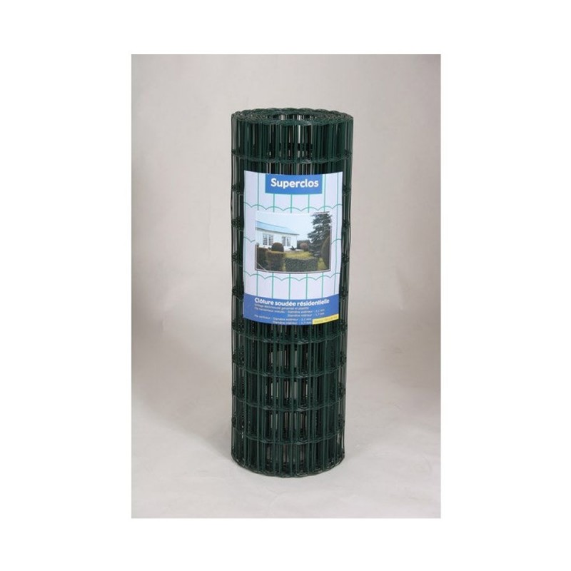 Grillage vert SUPERCLOS pLUS 100 x 50 H.0.40 m L.10 m