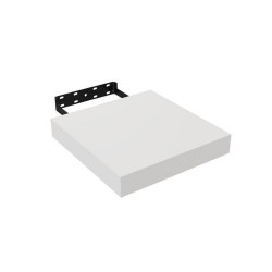 Etagère murale blanc mat L.23 x H.3.8 x p.23.5 cm ep.38 mm