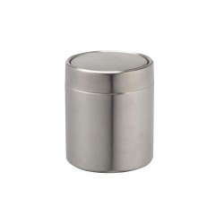 Poubelle de salle de bain 1.25 L chromé URBAN -  - meilleure qualité