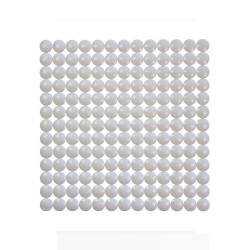 Fond évier bulle 32 x 32 cm blanc