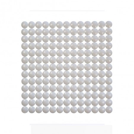 Fond évier bulle 32 x 32 cm blanc
