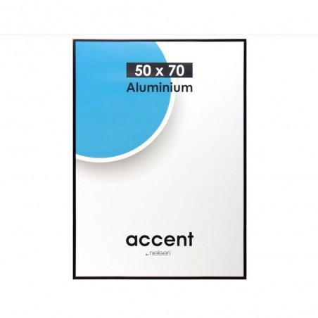 Cadre photo accent 50x70 cm  noir - meilleure qualité