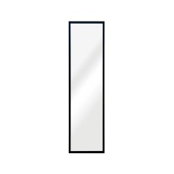 Miroir rectangulaire atelier l.30 X H.110 cm noir -  - meilleure qualité