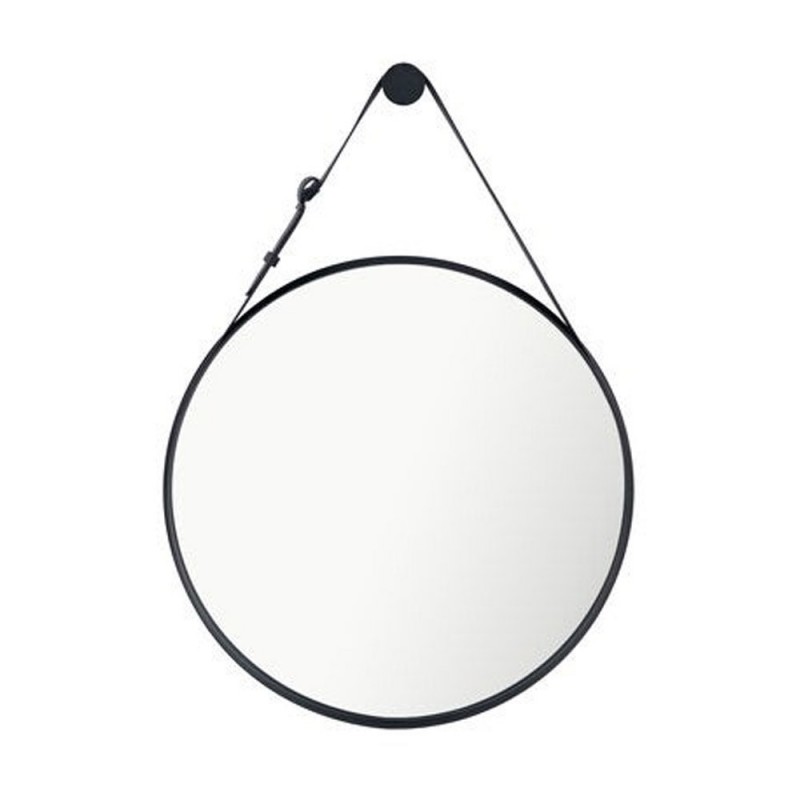 Miroir barbier 57 cm noir -  - meilleure qualité