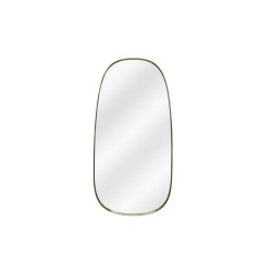 Miroir ovale Glam laiton